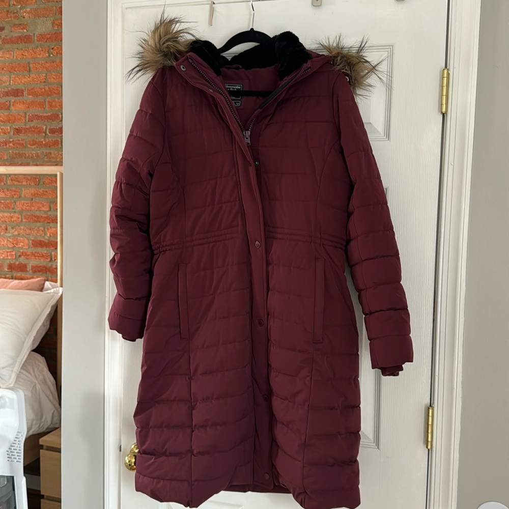 Women’s Maroon Winter Jacket